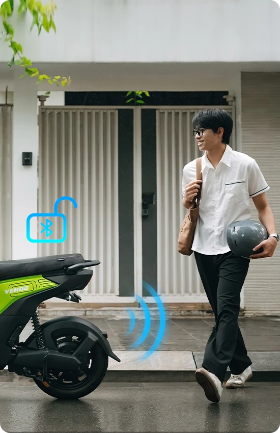 Mở khoá bằng BluetoothHand free, Key free