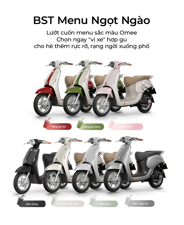Xe Máy Điện YADEA OMEE