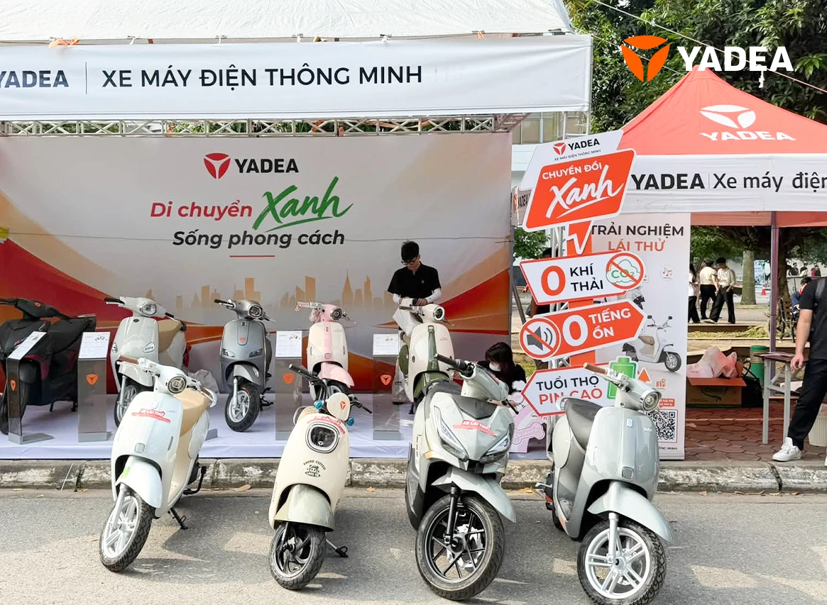 Trạm Năng Lượng Xanh YADEA Đổ Bộ Đại Học Bách Khoa: Ngày Hội Tân Sinh Viên Chuyển Đổi Xanh 2026